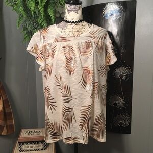 Silverware at babydoll blouse
